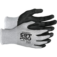 Safety Cut Pro Cut Resistant Gloves, Size Large, 13 Gauge, Bi-Polymer Coated, HPPE Shell, ASTM ANSI Level A7 WestPier