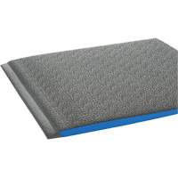 Wear-Bond Comfort-King Ergonomic Mats, Pebbled, 2' x 3' x 9/16", Grey, Vinyl Foam WestPier