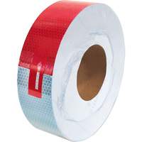 Conspicuity Tape, 2" W x 150' L, Red & White SGU270 | WestPier