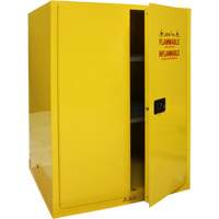 Flammable Storage Cabinet, 90 Gal., 2 Door, 43" W x 66" H x 34" D SGU586 | WestPier