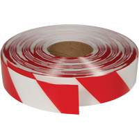 ArmorStripe&reg; Ultra Durable Floor Tape, 2" x 100', PVC, Red and White WestPier
