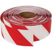 ArmorStripe&reg; Ultra Durable Floor Tape, 3" x 100', PVC, Red and White WestPier