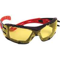 Dynamic™ Volcano Plus™ Rimless Safety Glasses, Amber Lens, Anti-Fog/Anti-Scratch/Anti-Static Coating, ANSI Z87+/CSA Z94.3 SGV623 | WestPier