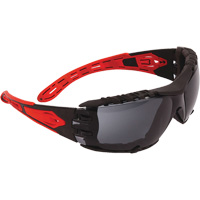 Dynamic™ Volcano Plus™ Rimless Safety Glasses, Smoke Lens, Anti-Fog/Anti-Scratch/Anti-Static Coating, ANSI Z87+/CSA Z94.3 SGV626 | WestPier