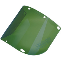 Dynamic™ Formed Faceshield, Polycarbonate, Green Tint SGV637 | WestPier