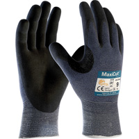 ATG MaxiCut&reg; Ultra Cut Resistant Gloves, Size X-Large, 15 Gauge, Foam Nitrile Coated, HPPE Shell, ASTM ANSI Level A3/EN 388 Level 5/EN 388 Level C WestPier