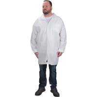 Protective Lab Coat, Microporous, White, 2X-Large SGW621 | WestPier