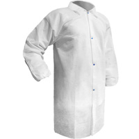Care™ Lab Coat, Polypropylene, White, 4X-Large SGW632 | WestPier