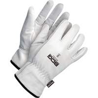 Classic Puncture Resistant Driver Gloves, Large, Grain Goatskin Palm, Thinsulate™ Inner Lining NJC397 | WestPier
