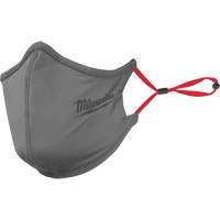 2-Layer Face Mask, Nylon/Polyester/Spandex, Grey WestPier