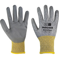WorkEasy Cut Protective Gloves, Size 6/X-Small, 13 Gauge, Polyurethane Coated, HPPE/Glass Fibre Shell, ASTM ANSI Level A2/EN 388 Level B WestPier