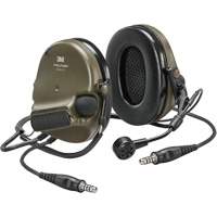 Casque VI NIB avec deux fils de sortie Peltor ComTac, Style Cordon cervical, 22 dB WestPier