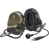 Casque VI NIB avec fils de sortie unique Peltor ComTac, Style Cordon cervical, 22 dB WestPier