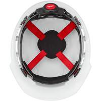 Casque de s&eacute;curit&eacute; &agrave; bordure avant, R&eacute;pond aux normes CSA type 1, Suspension Rochet, Ventil&eacute; WestPier