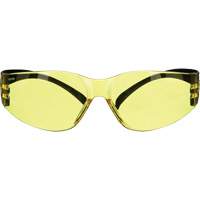 Lunettes de s&eacute;curit&eacute; de s&eacute;rie 100 SecureFit, Lentille Ambr&eacute;e, Antibu&eacute;e/Anti-&eacute;gratignures, ANSI Z87+/R&eacute;pond ou surpasse la norme CSA Z94.3 WestPier