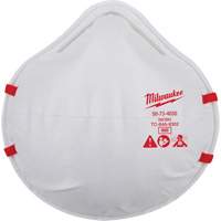 Disposable Respirator, N95, NIOSH Certified, One Size WestPier