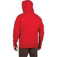 Heavy-Duty Pullover Hoodie, Men's, Small, Red WestPier
