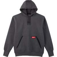 Heavy-Duty Pullover Hoodie, Men's, Small, Grey WestPier