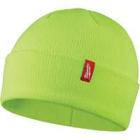 Tuque &agrave; revers haute visibilit&eacute;, Taille unique, Vert WestPier