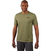 T-shirt de travail hybride, Hommes, Petit, Vert WestPier