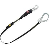 V-Series Welding Shock Absorbing Lanyard, 6', Snap Hook Center, Snap Hook Leg Ends, Kevlar&reg;/Nomex&reg; WestPier