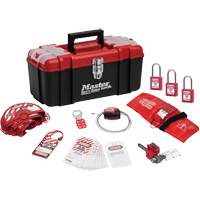 Standard Personal Lockout Kit with Zenex™ Thermoplastic Locks, Valve Kit, 13 Components SGZ639 | WestPier