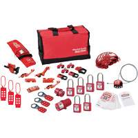 Premier Lockout Kit with Zenex™ Thermoplastic Locks, Electrical/Valve Kit, 34 Components SGZ644 | WestPier