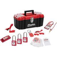 Standard Lockout Kit with Zenex™ Thermoplastic Locks, Electrical Kit, 14 Components SGZ652 | WestPier