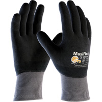 ATG MaxiFlex&reg; Ultimate Touchscreen Compatible Gloves, Large, Nitrile Coating, 15 Gauge, Nylon/Elastane Shell WestPier