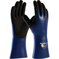 ATG MaxiDry&reg; Plus Chemical & Cut Resistant Gloves, Large, Nitrile Coating, Nylon/Elastane Shell WestPier