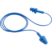 E-A-R™ Ultrafit™ Premolded Earplugs, Corded, One-Size, Bulk - Polybag, NRR 25 dB NRR dB SH113 | WestPier