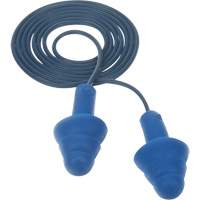 Bouchons d'oreilles pr&eacute;moul&eacute;s E-A-R Ultrafit , Avec cordon, Taille unique, Vrac - Sac en poly, NRR dB NRR 25 dB WestPier