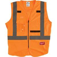 Veste de s&eacute;curit&eacute;, Orange haute visibilit&eacute;, 4T-Grand/5T-Grand WestPier