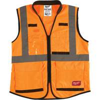 Veste de s&eacute;curit&eacute; haute performance, Orange haute visibilit&eacute;, 4T-Grand/5T-Grand WestPier