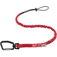 Locking Tool Lanyard, Bungee, Carabiner/Loop WestPier