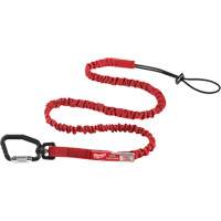 Extended Reach Locking Tool Lanyard, Bungee, Carabiner/Loop WestPier