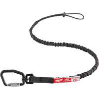 Locking Tool Lanyard, Bungee, Carabiner/Loop WestPier