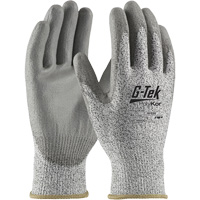 G-Tek&reg; PolyKor&reg; Cut-Resistant Glove, Size X-Small, 13 Gauge, Polyurethane Coated, Engineered Yarn Shell, ANSI/ISEA 105 Level 3 WestPier
