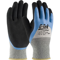 G-Tek&reg; PolyKor&reg; Insulated Cut-Resistant Glove, Size Small, 13 Gauge, Rubber Latex Coated, Engineered Yarn Shell, ANSI/ISEA 105 Level 3 WestPier