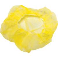 Bouffant Caps, Polypropylene, 21", Yellow SHA674 | WestPier