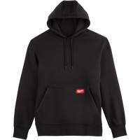 Midweight Pullover Hoodie, Men's, Small, Black WestPier