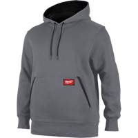 Midweight Pullover Hoodie, Men's, Small, Grey WestPier