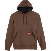 Midweight Pullover Hoodie, Men's, Small, Brown WestPier
