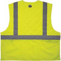 Chill-Its 6668 Safety Cooling Vest, Small, High Visibility Lime-Yellow SHB413 | WestPier