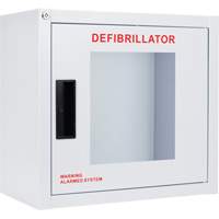 Grande armoire standard pour DEA avec alarme, Zoll AED Plus<sup>MD</sup>/Zoll AED 3<sup>MC</sup>/Cardio-Science/Physio-Control Pour, Non médical SHC001 | WestPier