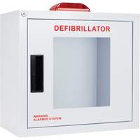 Standard Large AED Cabinet with Alarm & Strobe, Zoll AED Plus<sup>®</sup>/Zoll AED 3™/Cardio-Science/Physio-Control For, Non-Medical SHC002 | WestPier