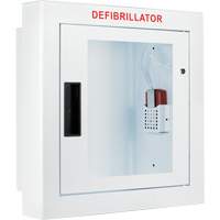 Semi-Recessed Large Cabinet with Alarm, Zoll AED Plus<sup>®</sup>/Zoll AED 3™/Cardio-Science/Physio-Control For, Non-Medical SHC007 | WestPier