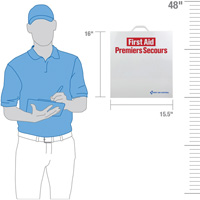 SmartCompliance&reg; First Aid Cabinet, Meets CSA Z1220-17 Type 3 High-Risk Environment, Small (2-25 Workers) WestPier
