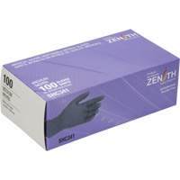 Medical Grade Disposable Gloves, Medium, Nitrile, 6-mil, Powder-Free, Black, Class 2 WestPier