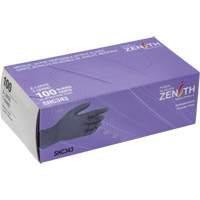 Medical Grade Disposable Gloves, X-Large, Nitrile, 6-mil, Powder-Free, Black, Class 2 WestPier